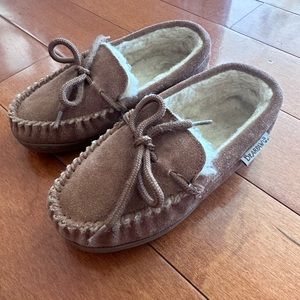 Bearpaw Kids Moccasins Slippers Moc ll Hickory size 13